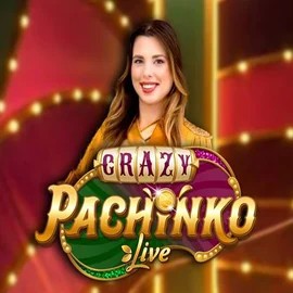Crazy Pachinko game by Evolution – logo hosted on 5Gringos Casino